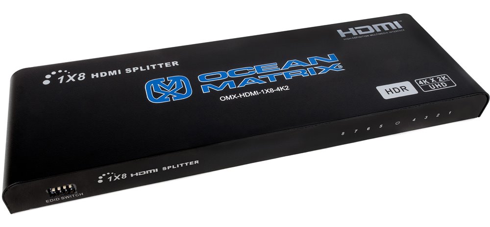 Ocean Matrix OMX-HDMI-1X8-4K2 Splitter / Distribution Amplifier